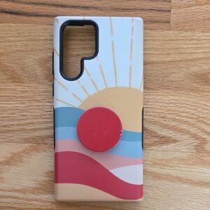 Sunshine Casely S22 Ultra Case With Popsocket